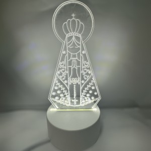 LU1970101 - Luminária N. Sra. Aparecida Led- 21x9,5cm