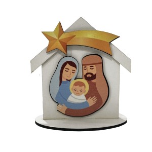 IM32107 - Presépio MDF - 12x10,5cm