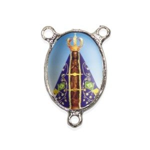 ET1612007 - Entremeio N. Sra. Aparecida Resinado - 3,7x2,5cm