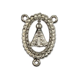 ET1610046P2 - Entremeio N. Sra. Aparecida Níquel C/2UN. - 3,3x2,2cm