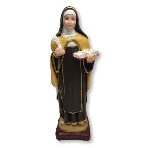 IM1740064 - Imagem Santa Teresa D'Ávila Resina - 21x6cm