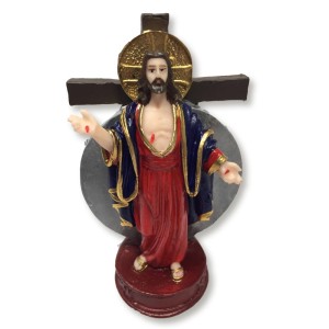 IM1730462 - Imagem Santa Chagas de Jesus Resina - 15x7cm
