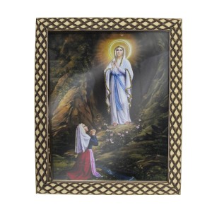 QD91309 - Quadro N. Sra. De Lourdes - 23x28cm