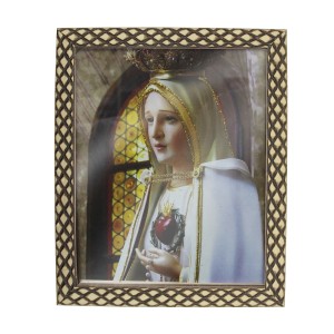 QD91310 - Quadro N. Sra. De Fátima - 23x28cm