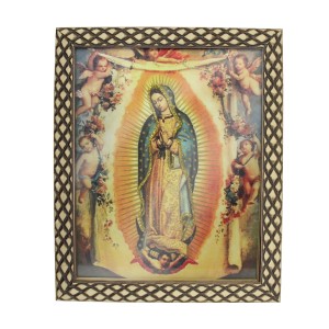 QD91317 - Quadro N. Sra. De Guadalupe - 23x28cm