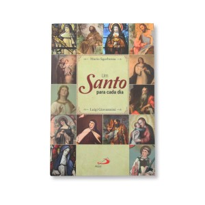 LI116250 - Um Santo Para Cada Dia -  15,5x10,5cm