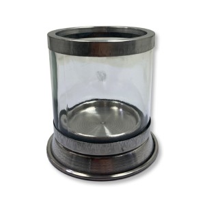 PV158010 - Porta Vela Vidro - 9x8cm