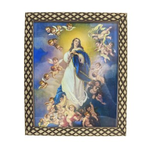 QD91318 - Quadro N. Sra. Da Conceição - 23x28cm