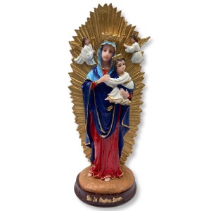 IM1740112 - Imagem N. Sra. Do Perpétuo Socorro Resina -21,5x9cm