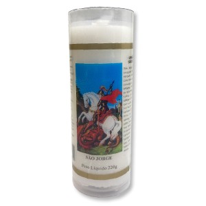 VE155220 - Vela São Jorge de 7 dias - 17x5cm