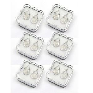 ES45302P6 - Escapulário São Bento Aço Inox - 61,3x1,3cm (R283)