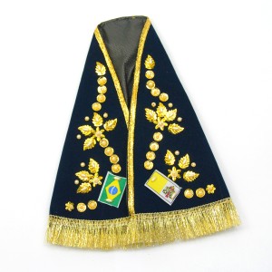 MT7806 - Manto de N. Sra. Aparecida - 21x16cm