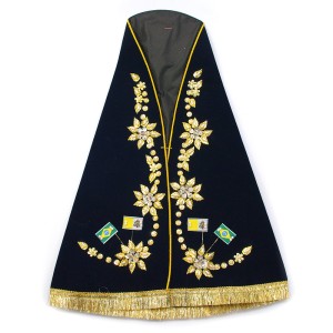 MT7809 - Manto de N. Sra. Aparecida - 46x33cm