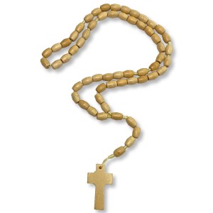 TE9700028 - Terço Madeira - 42cm