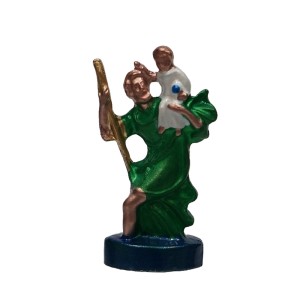 IM89401 - Imagem São Cristóvão Metal - 4x2cm