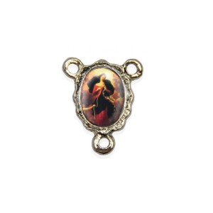 ET1671029P5 - Entremeio N. Sra. Desatadora dos Nós Resinado c/ 5un. - 1,9x1,5cm