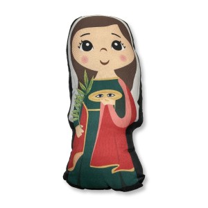 AL38222 - Almofada Naninha Santa Luzia (M) - 26x13cm