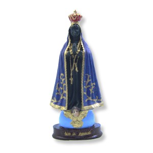 IM1730001 - Imagem N. Sra. Aparecida Resina - 15x6cm