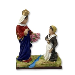 IM1730054 - Imagem N. Sra. de Caravaggio Resina - 12x4cm