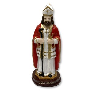 IM1730431 - Imagem São Brás Resina - 16x6cm