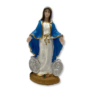 IM1720042 - Imagem N. Sra. das Graças (Medalha) Resina - 9x3cm