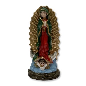IM1720110 - Imagem N. Sra.de Guadalupe Resina - 9x4cm