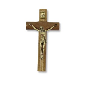 CW760132 - Crucifixo de Parede Madeira - 12x6,5cm