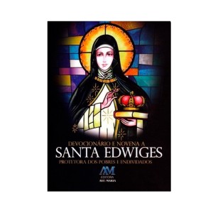LI47500 - Devocionário e Novena de Santa Edwiges - 15x11cm