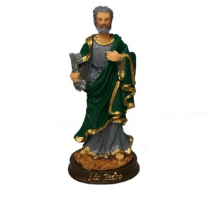 IM1730414 - Imagem São Pedro Resina - 16x6cm