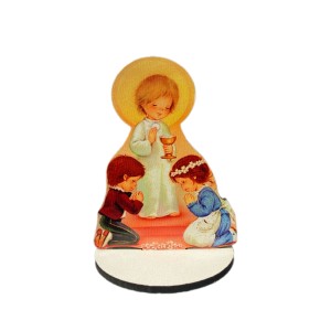 PD112160 - Pedestal Primeira Eucaristia MDF - 7,8x5,3cm