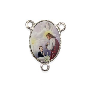 ET1680936P2 - Entremeio Primeira Eucaristia Menino Resinado c/ 2un. - 2,5x2cm