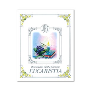 LI1120098 - Recordando minha Primeira Eucaristia - 25x21cm