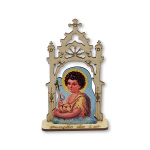CP81460 - Capela São João Batista MDF – 12,5x7,5cm