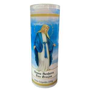 VE155203 - Vela N. Sra. Das Graças de 7 dias - 17x5cm