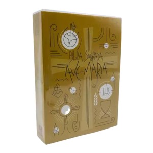 BI151020 - Bíblia Sagrada Ave Maria - 18x13cm