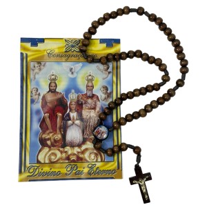 TE950680 - Terço c/ Oração Divino Pai Eterno - 31cm