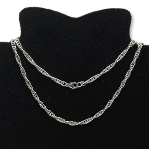CR030007 - Corrente Aço Inox - 50cm (C272)
