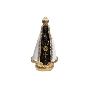 IM100111 - Imagem N. Sra. Aparecida c/ Strass - 11,5x6cm