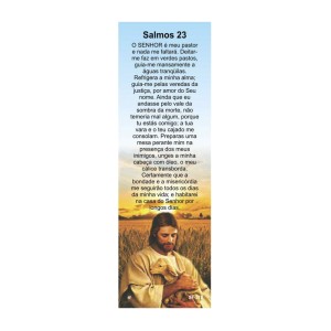 MP67500P6 - Marcador de Página Salmos 23 c/ 6un - 15x5cm
