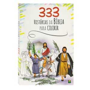 AT721063 - 333 Histórias da Bíblia para Colorir - 22x15,5cm