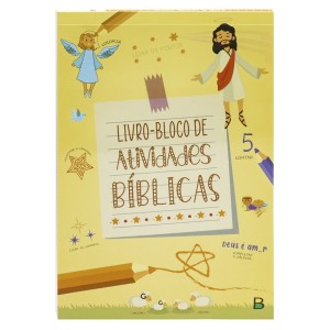 AT721061 - Livro-Bloco de Atividades Bíblicas - 22x15,5cm