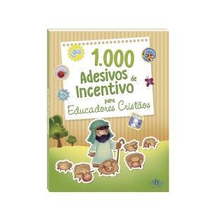 AT722250 - 1.000 Adesivos de Incentivo para Educadores Cristãos - 27,5x20,5cm