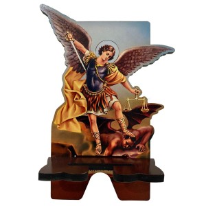 DR11945 - Porta Celular São Miguel Arcanjo - 19x14cm