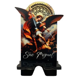 DR11946 - Porta Celular São Miguel Arcanjo - 19,5x13cm