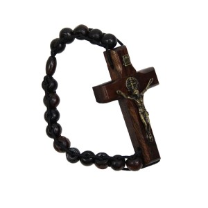 Pulseira São Bento Madeira - 10x3,5cm - PU760400