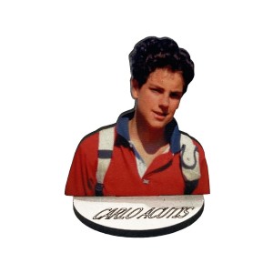 AO291120 - Pedestal São Carlo Acutis MDF - 7,4x5,3cm