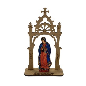 CP81415 - Capela N. Sra. De Guadalupe MDF – 12,5x7,5cm