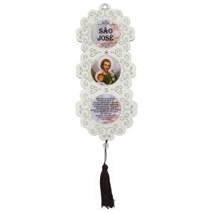 AO4102870 - Adorno São José MDF - 38x11cm