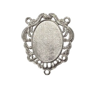 ET830005 - Entremeio Para Resinar Níquel - 4,8x4cm