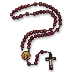 TE940179 - Terço N. Sra das Lágrimas Madeira - 37cm